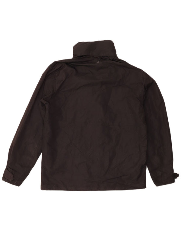 Ανδρικό μπουφάν βροχής με κουκούλα Mountain Warehouse UK 36 Small Black Polyester