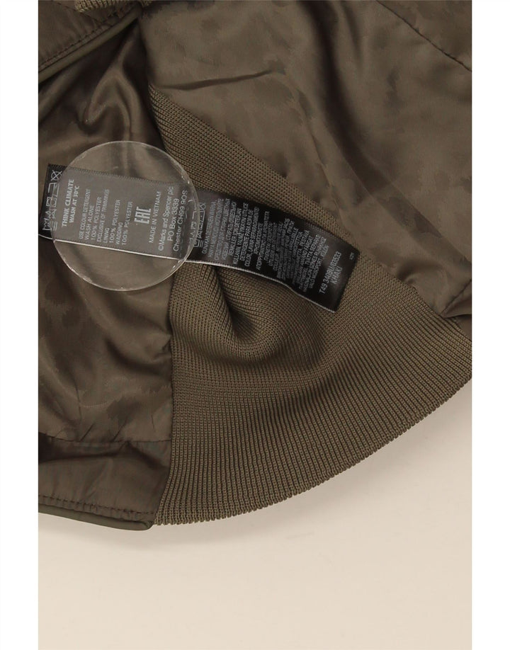 Marks & Spencer Γυναικείο Καπιτονέ μπουφάν UK 14 Large Khaki Polyester