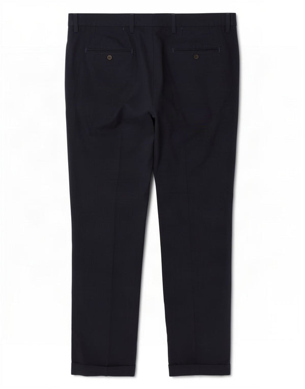 Ανδρικό Slim Suit Παντελόνι Marks & Spencer W38 L31 Navy Blue Polyester