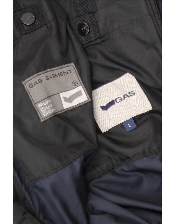 Ανδρικό μπουφάν Gas με επένδυση UK 40 Large Black