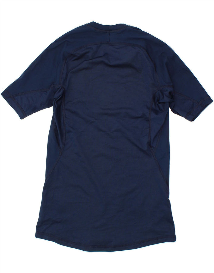 ADIDAS Mens Climacool T-Shirt Top Small Navy Blue Polyester Vintage Adidas and Second-Hand Adidas from Messina Hembry 