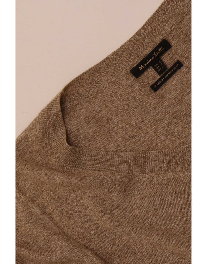 Massimo Dutti Γυναικείο τοπ 3/4 μανίκι UK 10 Small Brown