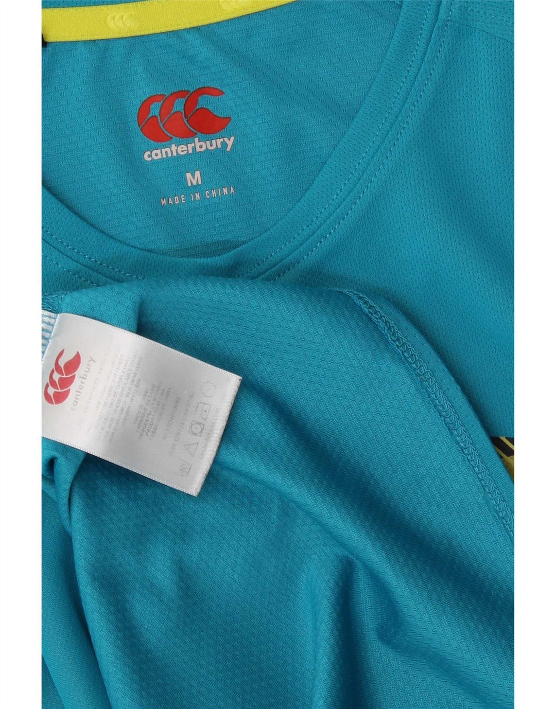 Ανδρικό γραφικό T-Shirt Canterbury Top Medium Blue Polyester