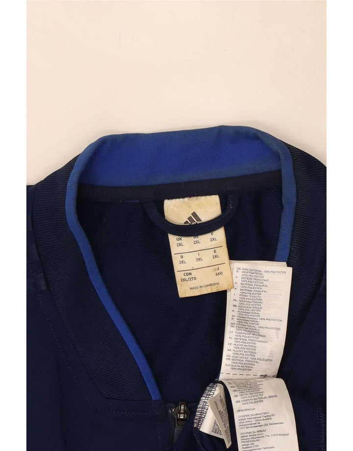 Ανδρική φόρμα Adidas Top Jacket 2XL Navy Blue Polyester