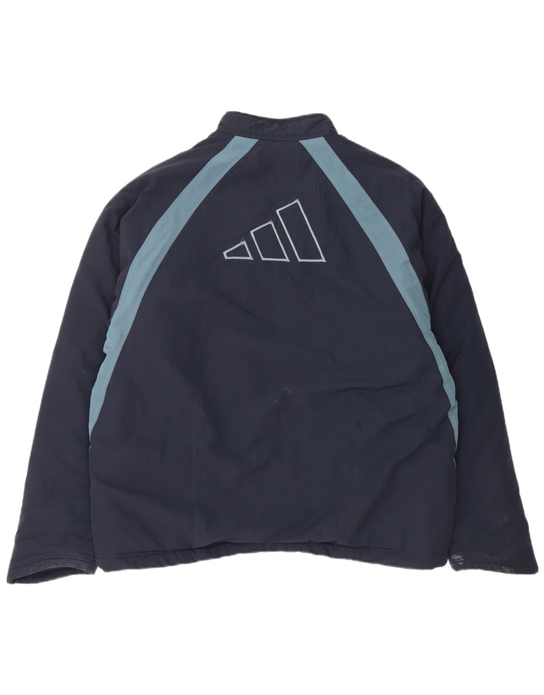 Ανδρική αθλητική φόρμα γραφικών Adidas Top Jacket Large Navy Blue Polyester