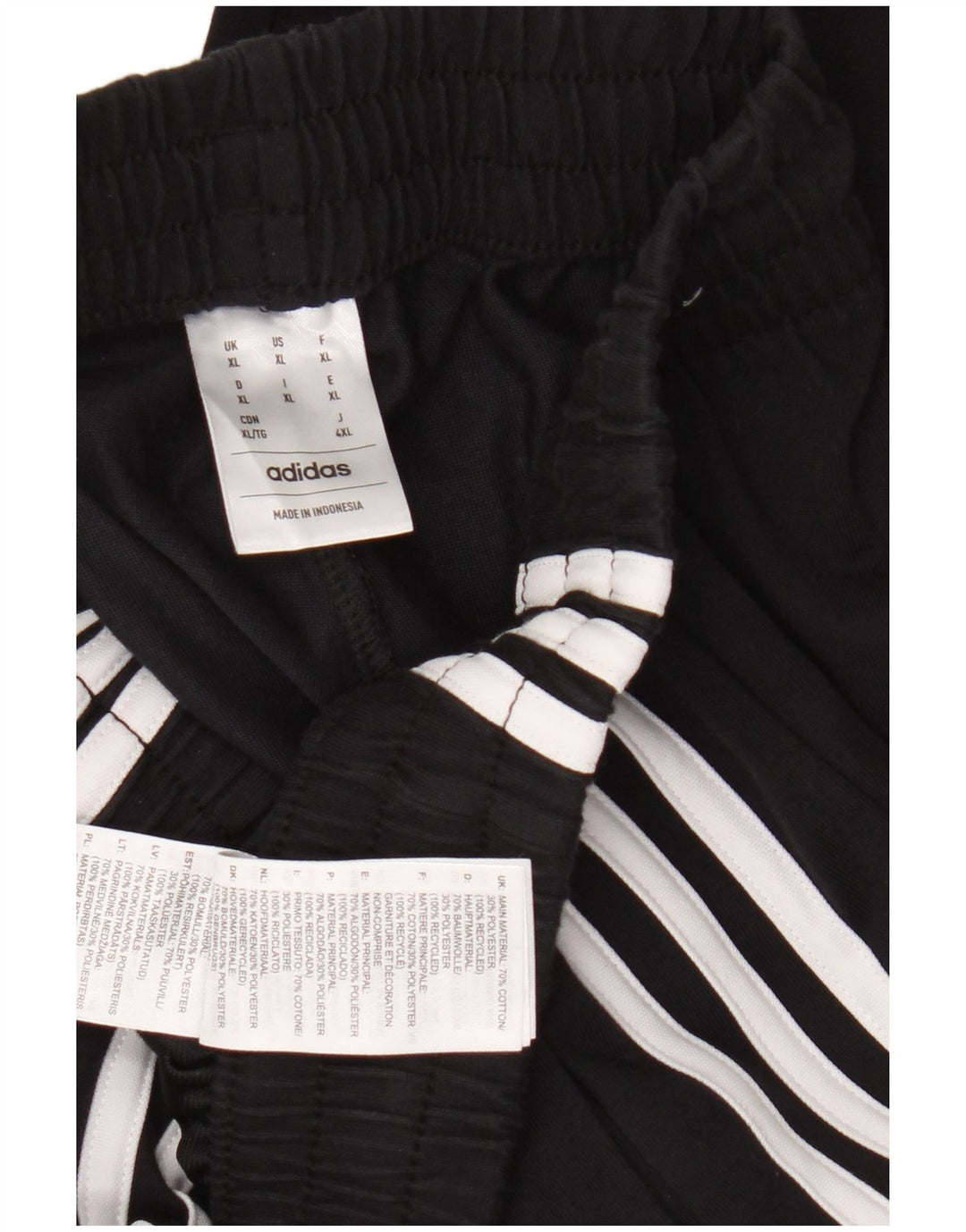 Ανδρική φόρμα Adidas Παντελόνι XL Μαύρο βαμβακερό