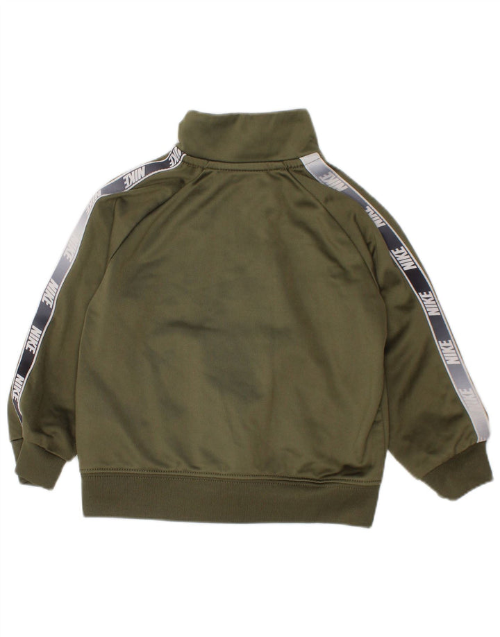 Μπουφάν Nike Baby Boys Graphic αθλητική φόρμα 12-18 μηνών Χακί πολυεστέρας