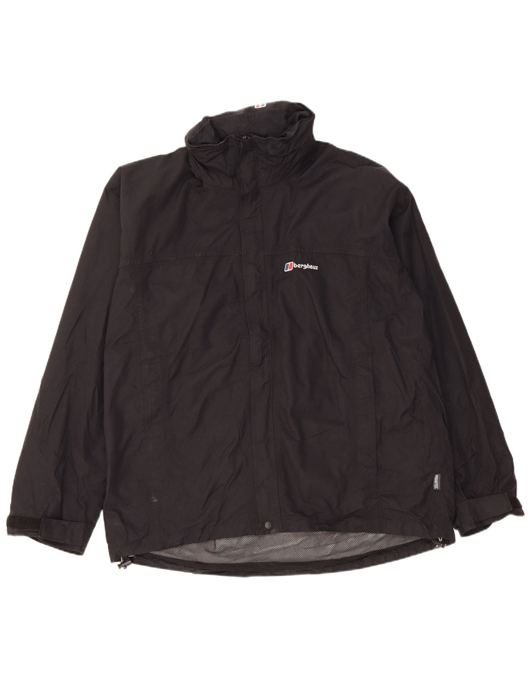 Berghaus Ανδρικό μπουφάν βροχής με κουκούλα UK 42 XL μαύρο νάιλον