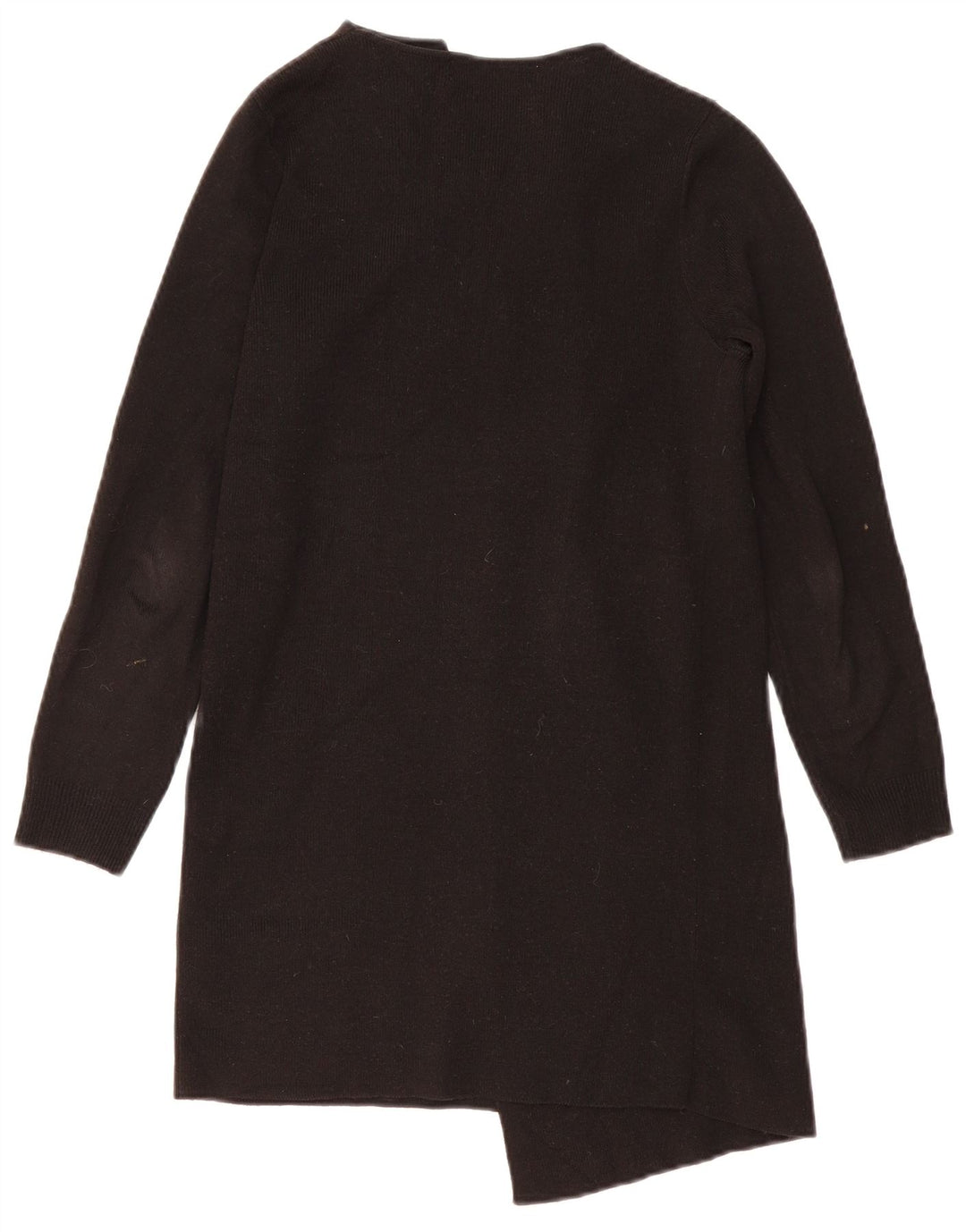 Marks & Spencer Γυναικείο Longline ανοιχτό πουλόβερ ζακέτα UK 10 Small Black