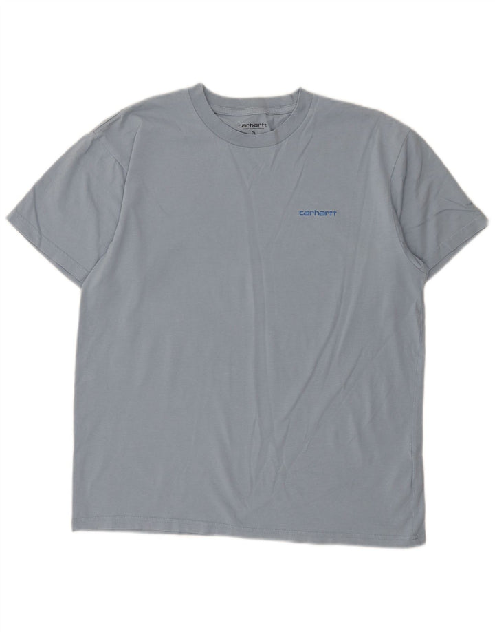 Ανδρικό T-Shirt Carhartt Μπλουζάκι από μικρό μπλε βαμβακερό