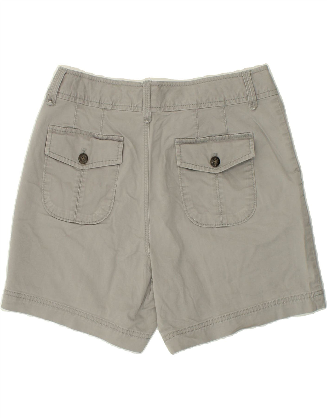 EDDIE BAUER Womens Chino Shorts US 10 Large W32 Grey Cotton Vintage Eddie Bauer and Second-Hand Eddie Bauer from Messina Hembry 