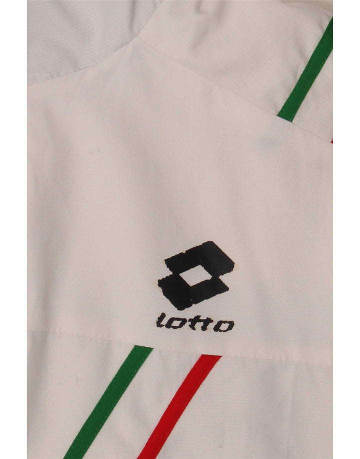 Ανδρική φόρμα Lotto Graphic Top Jacket XL White Colourblock