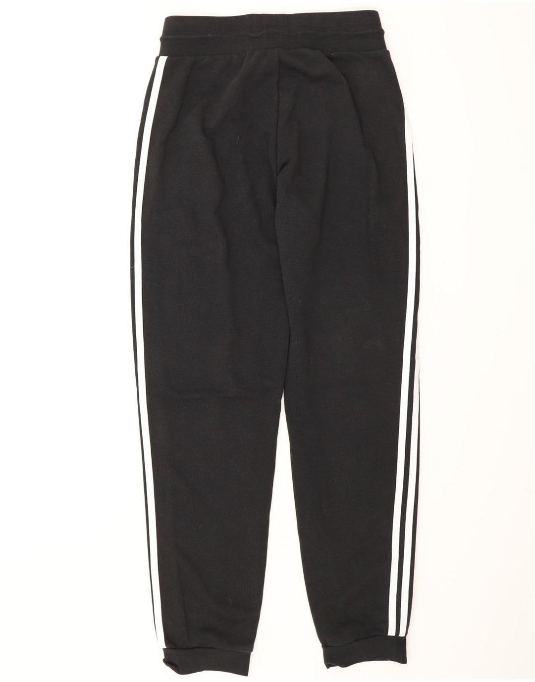 Γυναικεία αθλητική φόρμα ADIDAS Παντελόνι Joggers UK 10 Small Black Cotton