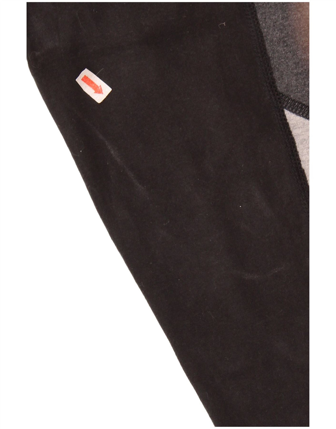 Γυναικείο κολάν REEBOK UK 10 Small Black Colourblock Βαμβακερό