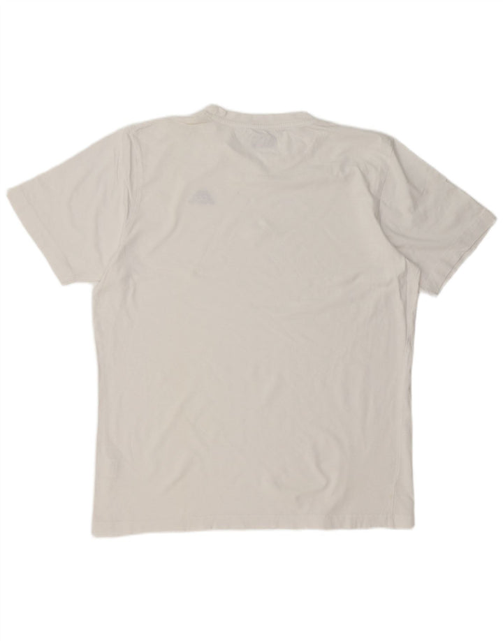 Ανδρικό T-Shirt Kappa Top XL Λευκό βαμβακερό