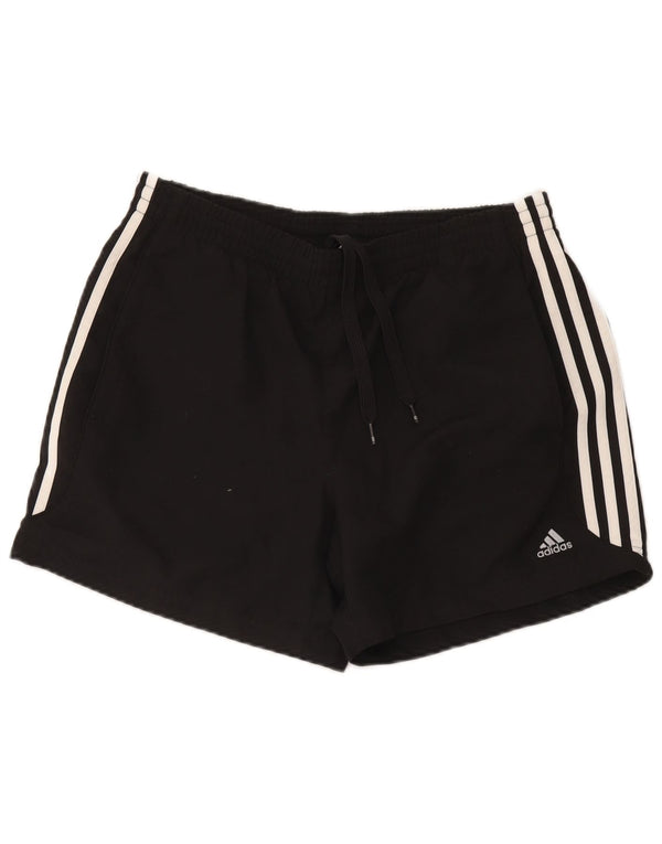 Ανδρικό σορτς Adidas Clima 365 από μεσαίο μαύρο πολυεστέρα