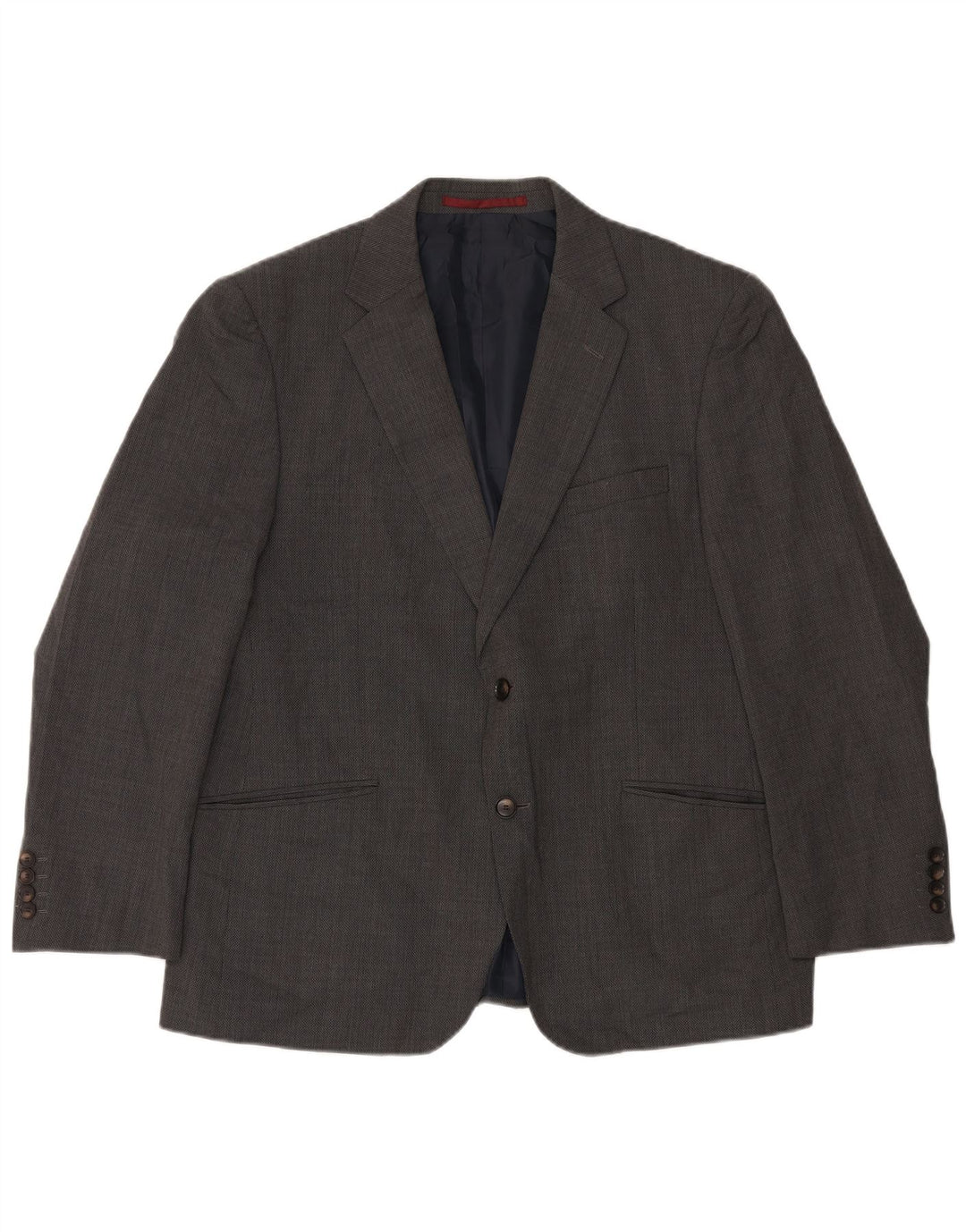 Marks & Spencer Ανδρικό κοντό σακάκι 2 κουμπιών UK 44 XL γκρι μαλλί