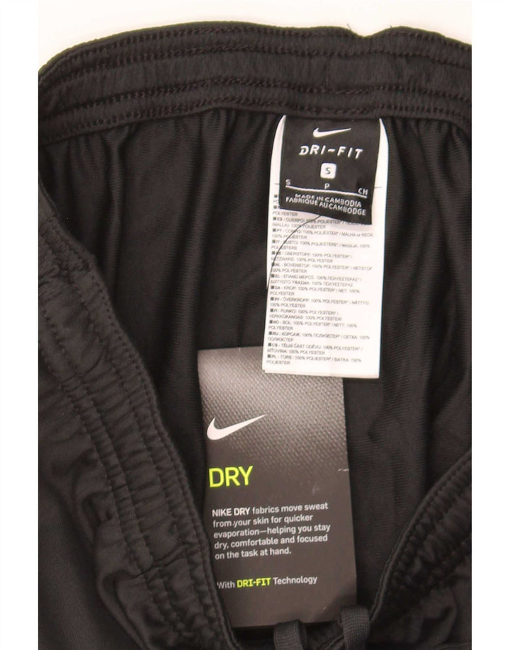 Ανδρικό παντελόνι αθλητικής φόρμας Nike Dri Fit Μικρό μαύρο πολυεστέρα