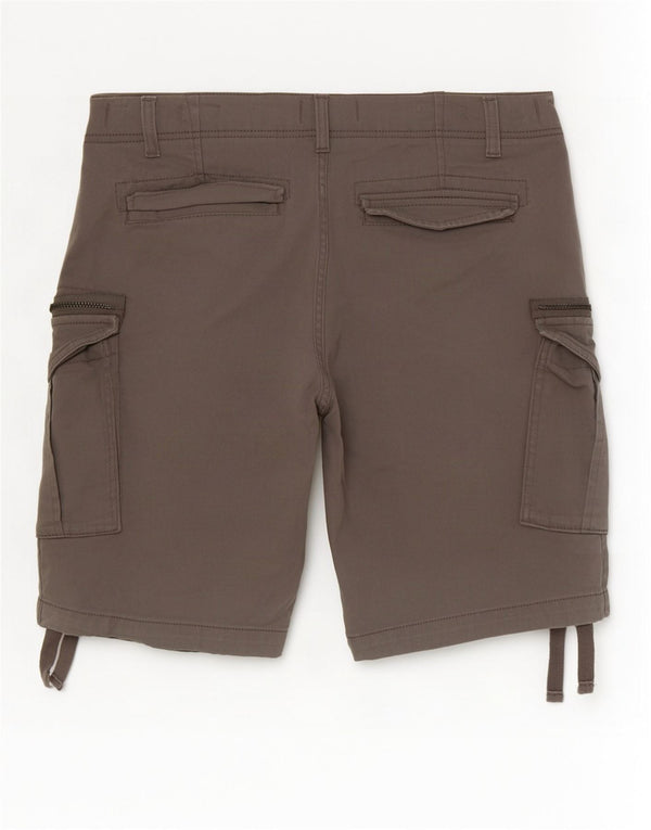 Jack & Jones Ανδρικό σορτς Cargo Comfort Fit Small W29 Γκρι βαμβακερό