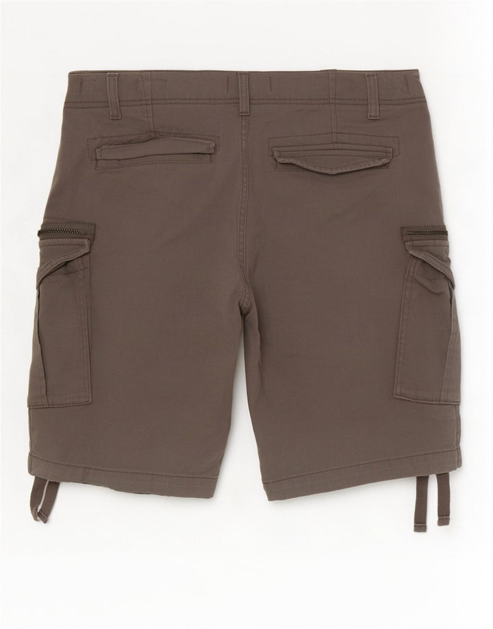 Jack & Jones Ανδρικό σορτς Cargo Comfort Fit Small W29 Γκρι βαμβακερό