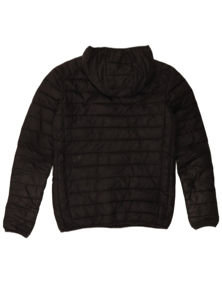 ELLESSE Ανδρικό μπουφάν με κουκούλα UK 34 XS Μαύρο Πολυεστέρας