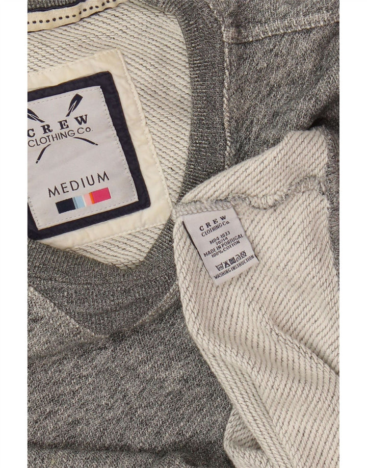 Ανδρικό φούτερ Crew Clothing Jumper, βαμβακερό μεσαίο γκρι