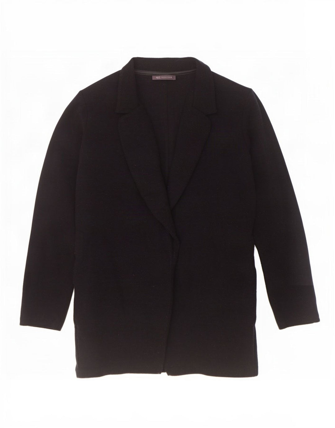 Marks & Spencer Γυναικείο Ανοιχτό Πανωφόρι UK 18 XL Navy Blue Polyester
