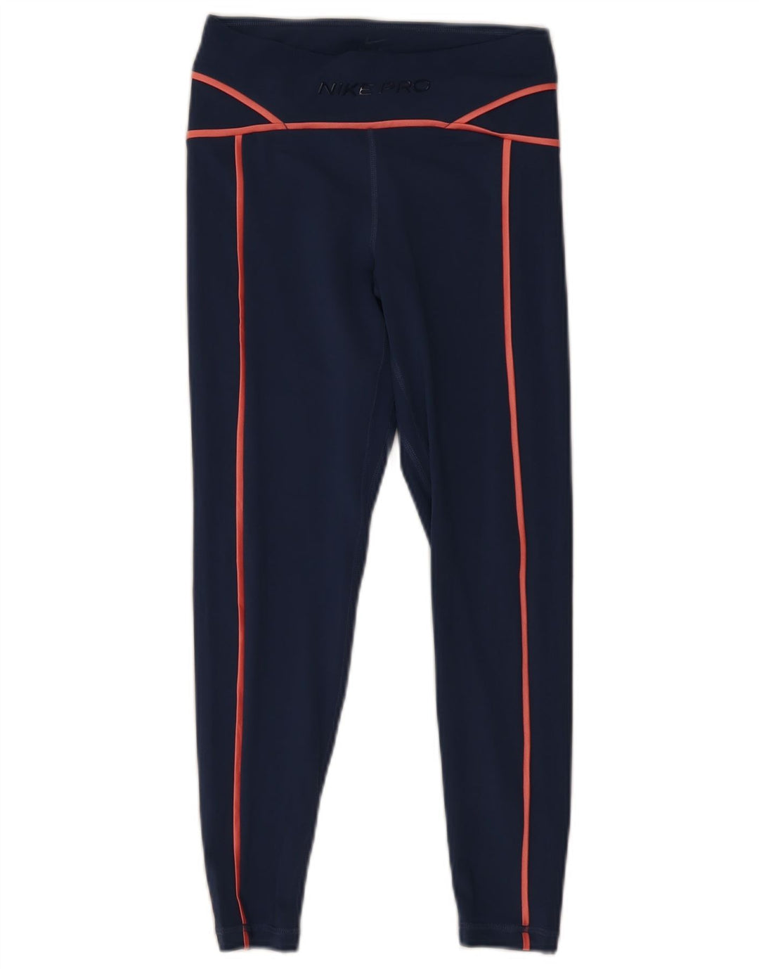 Γυναικείο κολάν Nike Dri Fit Graphic UK 8 Small Navy Blue Polyester