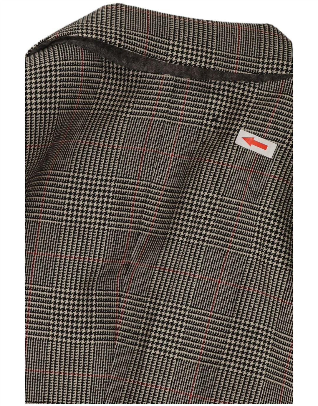 VINTAGE Ανδρικό σακάκι σακάκι με 3 κουμπιά UK 38 Medium Grey Houndstooth