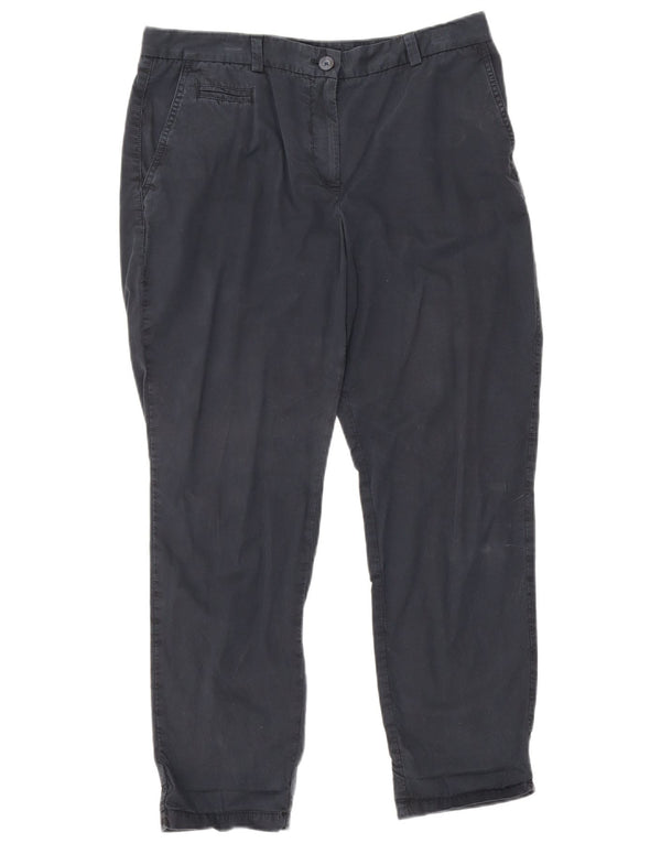 Marks & Spencer Γυναικείο παντελόνι Chino UK 12 Medium W32 L26 Navy Blue