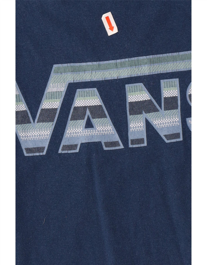 VANS Ανδρικό γραφικό T-Shirt Top 2XL Μπλε