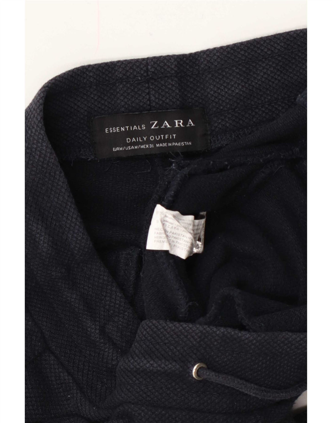 Ανδρικό αθλητικό σορτς Zara, μεσαίο ναυτικό, βαμβακερό