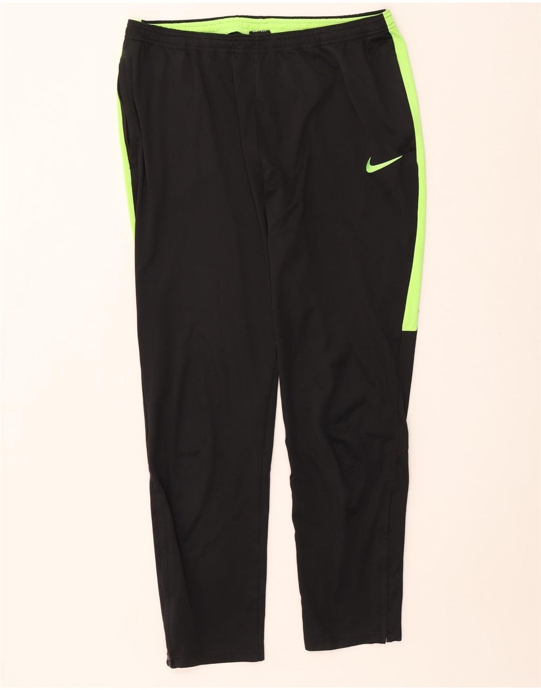 Ανδρική φόρμα NIKE Dri Fit Παντελόνι με μεγάλο μαύρο χρώμα, πολυεστέρα