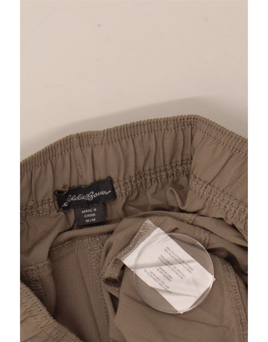 Eddie Bauer Γυναικείο κωνικό κομμένο παντελόνι Medium W30 L24 Grey Polyester