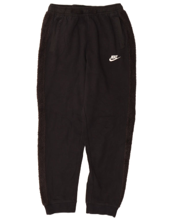 Nike Boys αθλητική φόρμα παντελόνι Joggers 13-14 ετών XL μαύρο βαμβακερό
