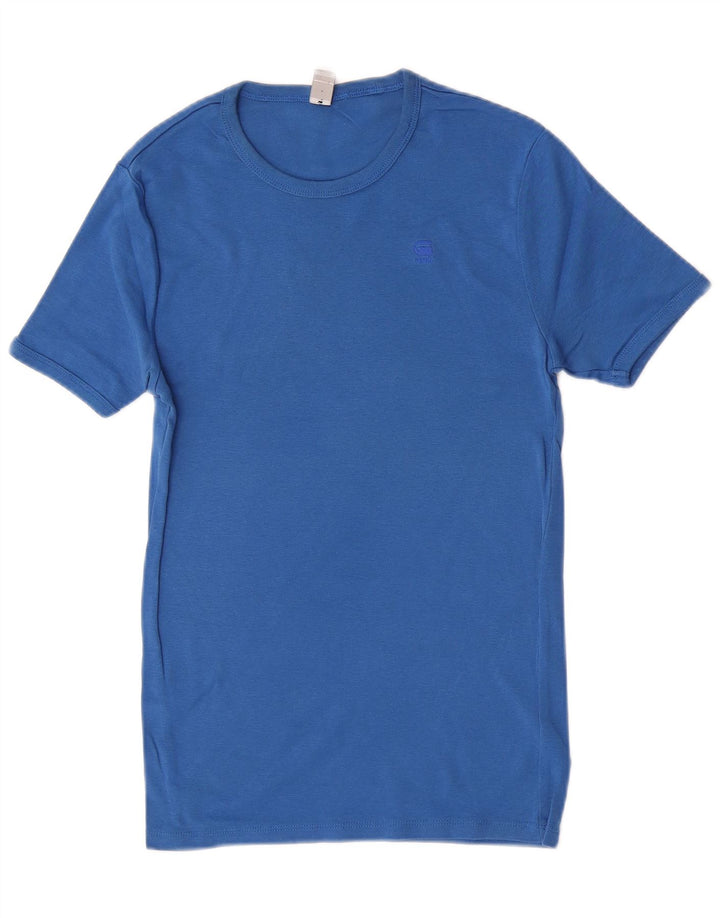 G-Star Ανδρικό T-Shirt Top Μικρό Μπλε Βαμβακερό