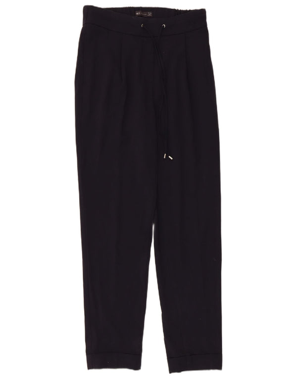 Γυναικεία Casual Παντελόνια Marks & Spencer UK 10 Small W30 L30 Navy Blue