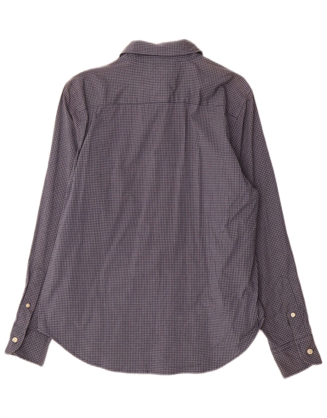 Ralph Lauren Γυναικείο πουκάμισο US 12 Large Navy Blue Check Cotton