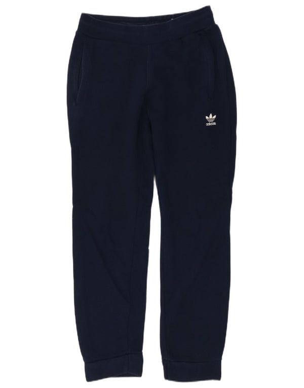 Ανδρική φόρμα Adidas Παντελόνι Joggers Small Navy Blue από βαμβάκι