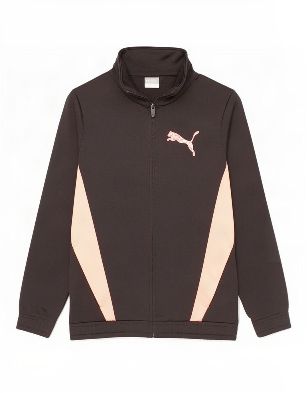 Puma Boys Graphic αθλητική φόρμα Top Jacket 9-10 Years Black Colourblock