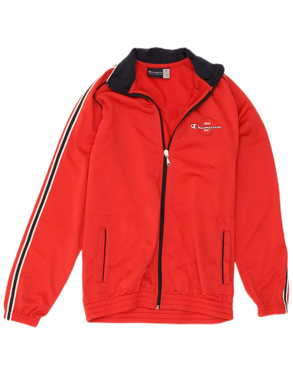 Champion Boys αθλητική φόρμα Top Jacket 13-14 Years XL Red Polyester