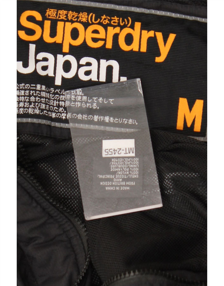 Γυναικείο Μπουφάν SUPERDRY Windbreaker UK 14 Medium Black Nylon