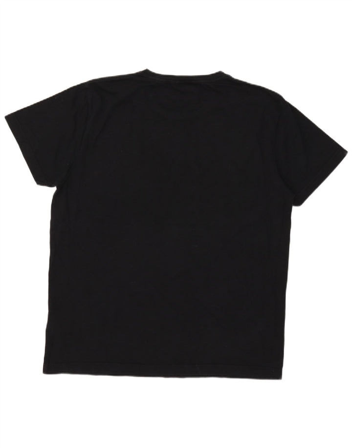 Ανδρικό T-Shirt Gant Regular Top XL Μαύρο βαμβακερό