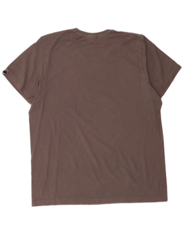 Ανδρικό γραφικό T-Shirt Adidas Top Μεσαίο γκρι βαμβακερό