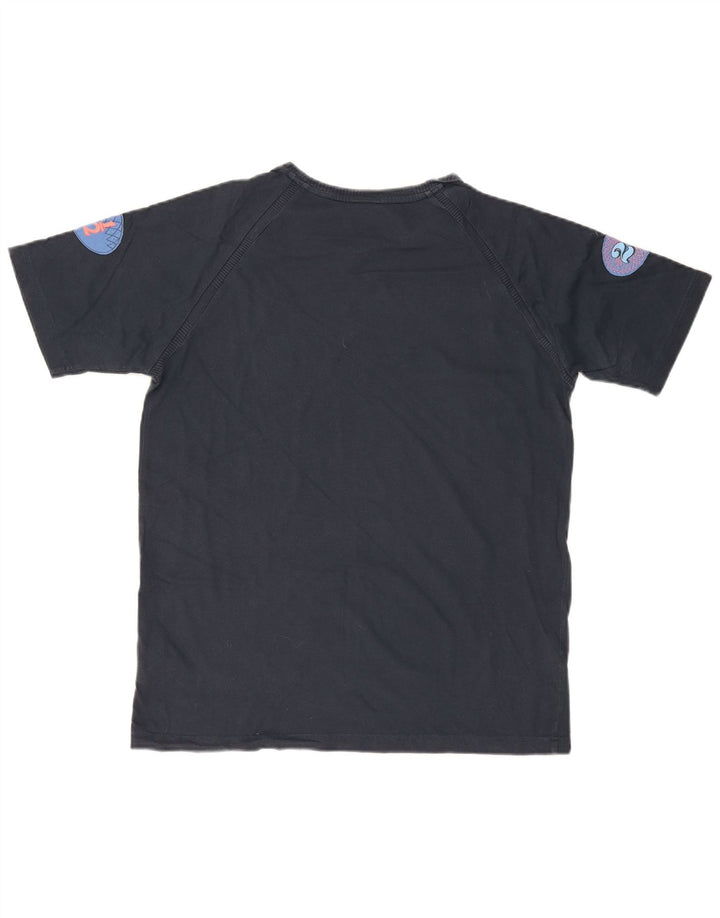 Ανδρικό γραφικό T-Shirt DIESEL Top XL Navy Blue