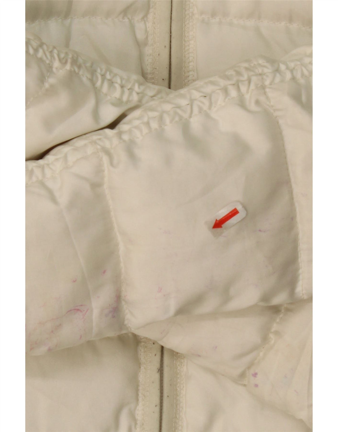 RALPH LAUREN Girls Hooded Padded Jacket 4-5 Years White Polyester Vintage Ralph Lauren and Second-Hand Ralph Lauren from Messina Hembry 