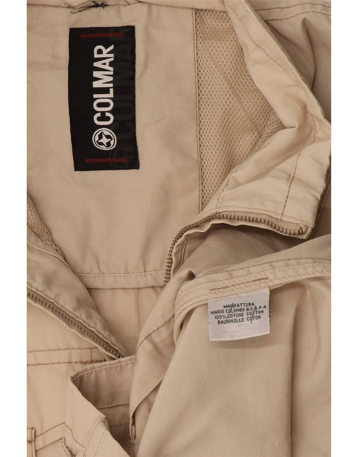 Colmar Mens Utility Gilet UK 42 XL Beige Cotton