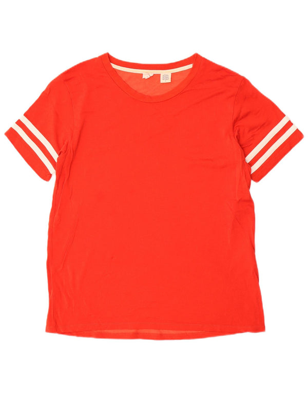 Γυναικείο T-Shirt Levi's Top UK 14 Medium Red Viscose