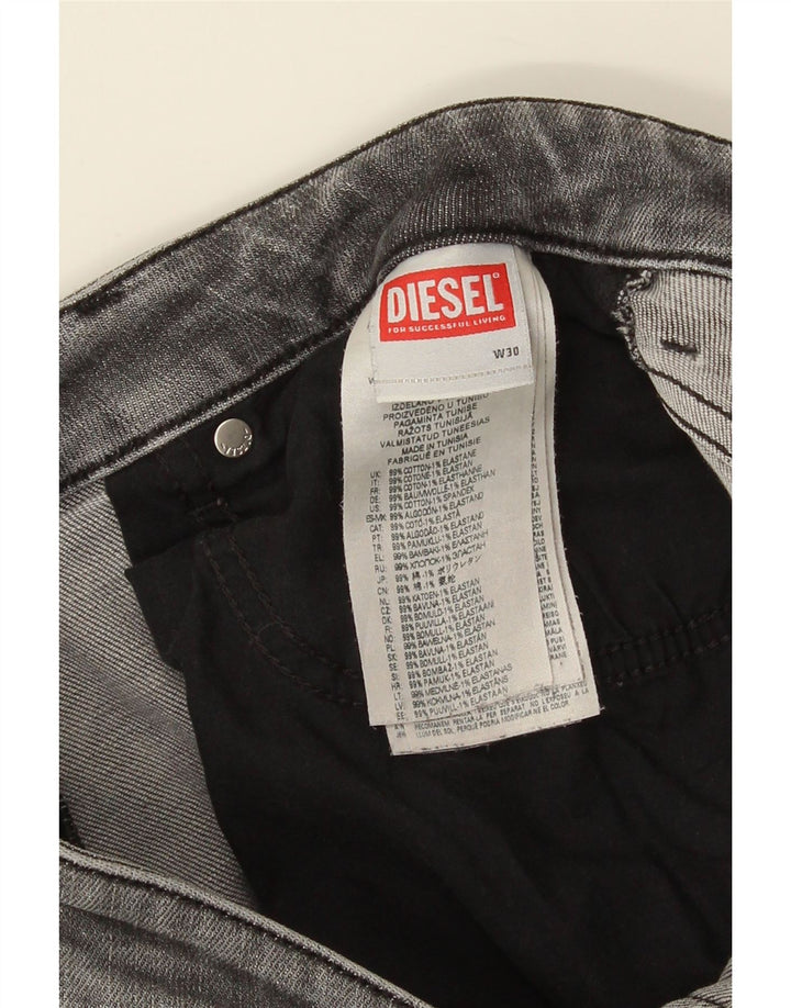 Diesel Ανδρικό Slim Jeans W30 L31 Γκρι βαμβακερό