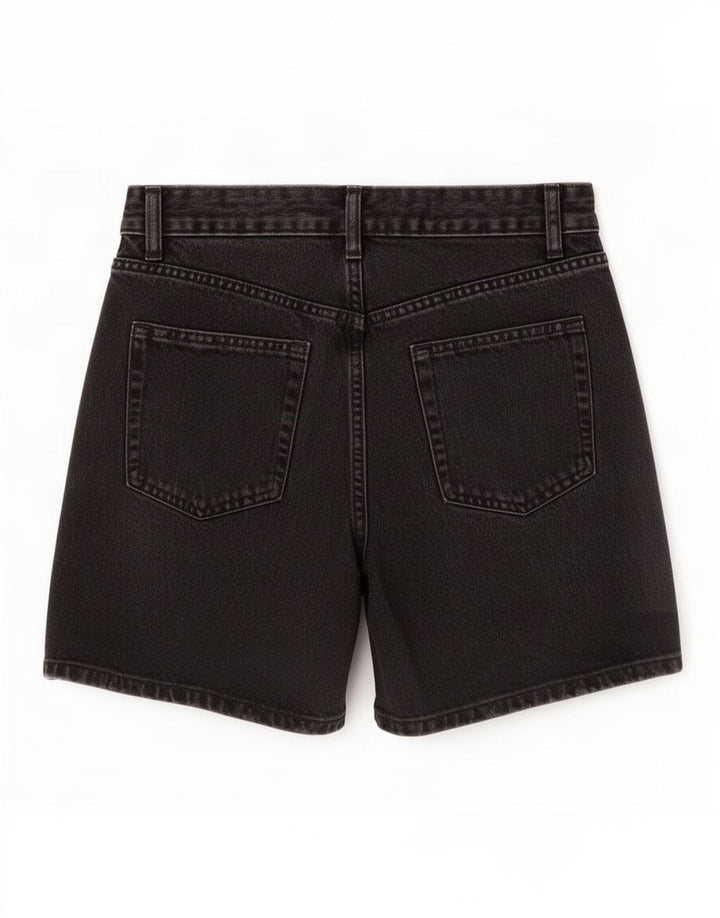 Zara Γυναικείο τζιν σορτς EU 38 Small W28 μαύρο